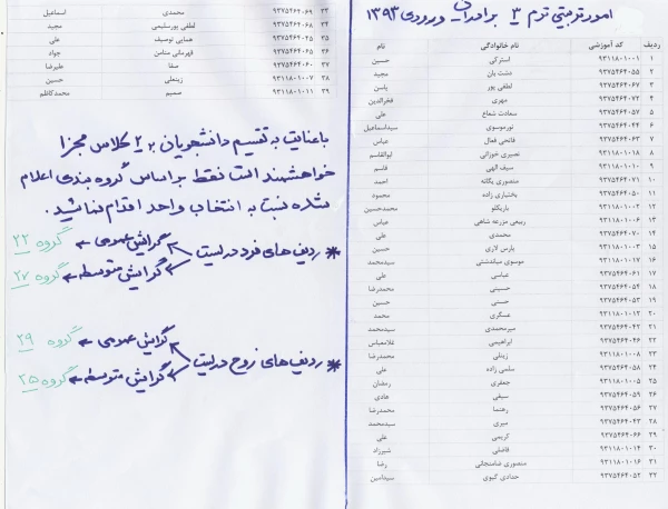 امورتربیتی