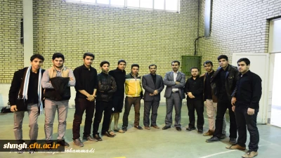 برگزاری مسابقات فوتسال  بمناسبت گرامیداشت هفته بسیج