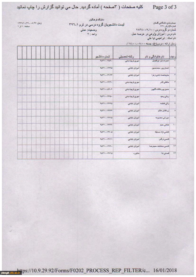 لیست اسامی 3