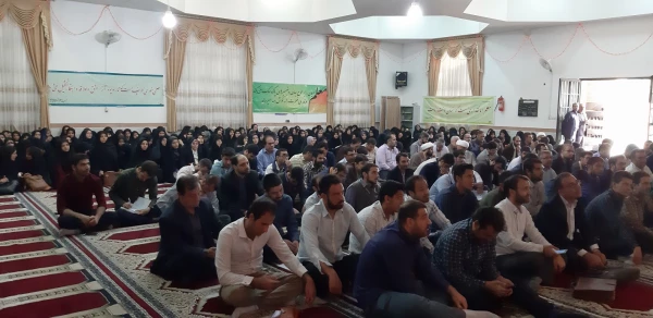 مراسم گرامیداشت هفته معلم وسرامدی آموزش