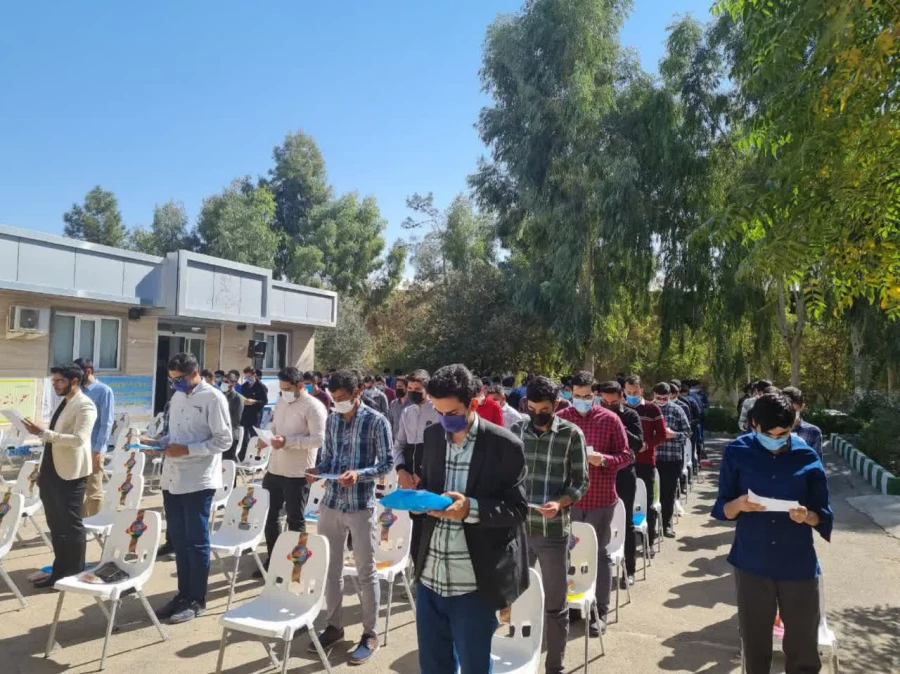 آیین استقبال از دانشجو معلمان 1400