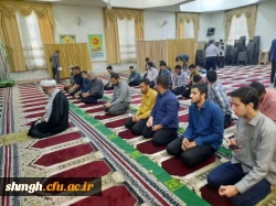 اقامه نماز آیات در مرکز 2