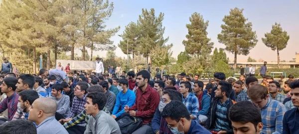 انزجار دانشجو معلمان شهید مدنی از حادثه تروریستی شیراز و اغتشاشات اخیر به روایت تصویر 2