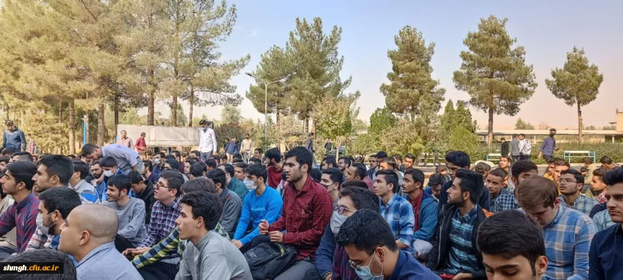 انزجار دانشجو معلمان شهید مدنی از حادثه تروریستی شیراز و اغتشاشات اخیر به روایت تصویر 2