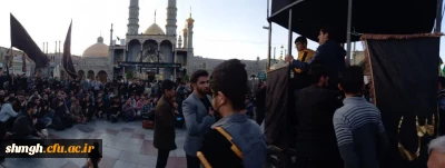 دسته عزاداری مرکزآموزش عالی شهید مدنی (ره)

حضور باشکوه دانشجو معلمان در حرم مطهر حضرت فاطمه معصومه (سلام الله علیها) در روز رحلت شهادتگونه ایشان +تصویر