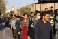 حضور باشکوه دانشجو معلمان در حرم مطهر حضرت فاطمه معصومه (سلام الله علیها) در روز رحلت شهادتگونه ایشان +تصویر 8