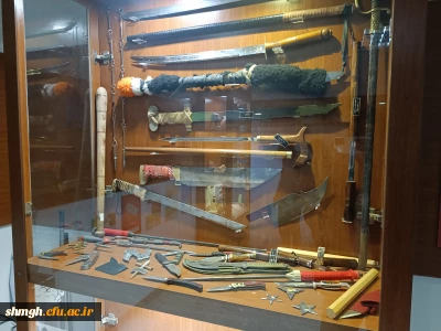 بازدید دانشجو معلمان از نمایشگاه پیشگیری از وقوع جرم دادگستری استان قم