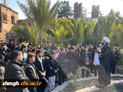 بازدید دانشجویان مرکز شهید مدنی(ره)دانشگاه فرهنگیان استان قم از نمایشگاه حدیث غربت به مناسبت ایام فاطمیه 2