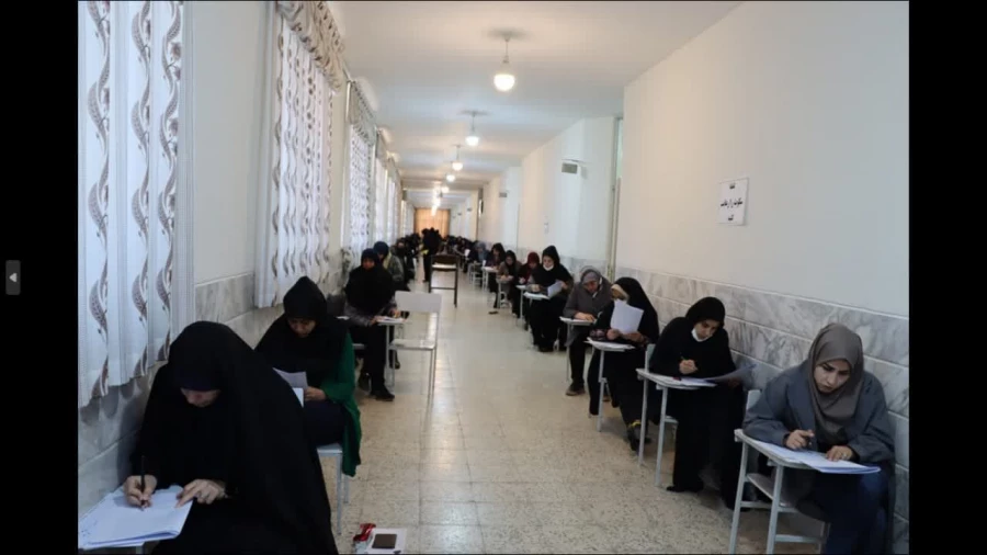 برگزاری آزمون اصلح سال 1401 در مرکز شهید مدنی دانشگاه فرهنگیان استان قم 4
