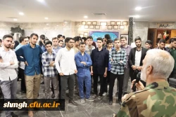 بازدید دانشجو معلمان انقلابی مرکز شهید مدنیدانشگاه فرهنگیان استان قم از نمایشگاه آسمان اقتدار سپاه پاسداران انقلاب اسلامی ایران 3