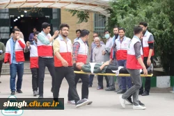 بازدید دانشجو معلمان انقلابی مرکز شهید مدنیدانشگاه فرهنگیان استان قم از نمایشگاه آسمان اقتدار سپاه پاسداران انقلاب اسلامی ایران 4