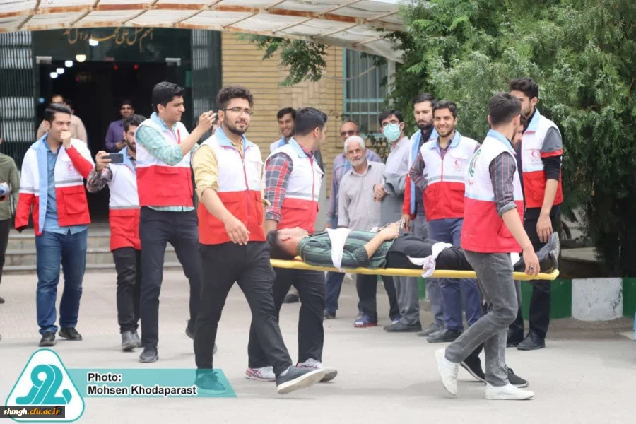 بازدید دانشجو معلمان انقلابی مرکز شهید مدنیدانشگاه فرهنگیان استان قم از نمایشگاه آسمان اقتدار سپاه پاسداران انقلاب اسلامی ایران 4