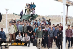 بازدید دانشجو معلمان انقلابی مرکز شهید مدنیدانشگاه فرهنگیان استان قم از نمایشگاه آسمان اقتدار سپاه پاسداران انقلاب اسلامی ایران 4