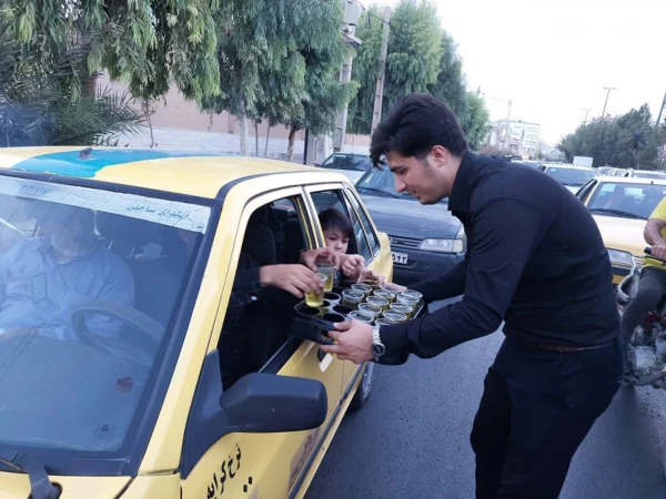 برپایی موکب اباعبدالله در مرکز شهید مدنی قم 2