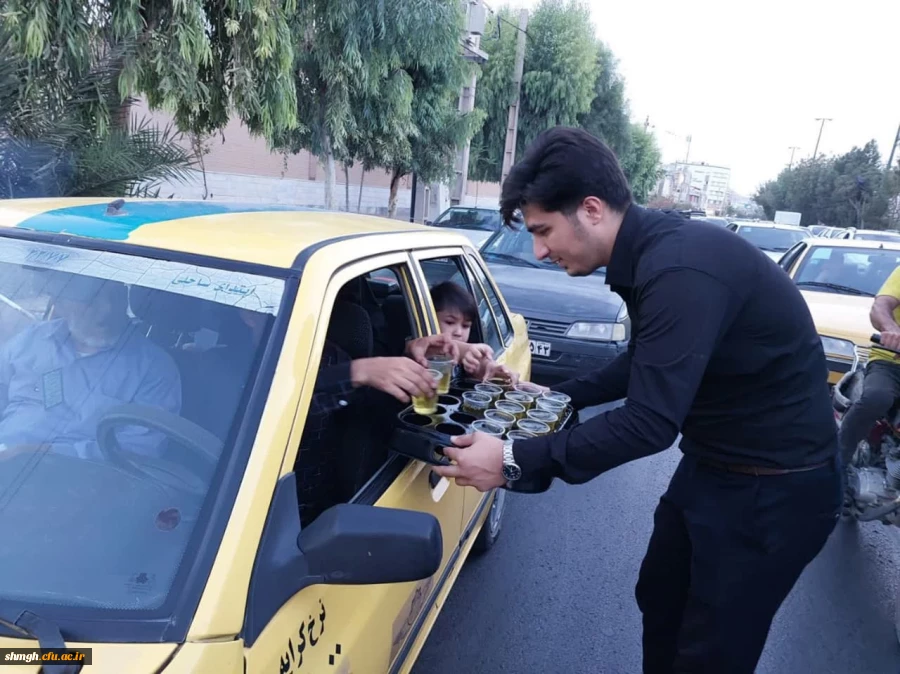 برپایی موکب اباعبدالله در مرکز شهید مدنی قم 2