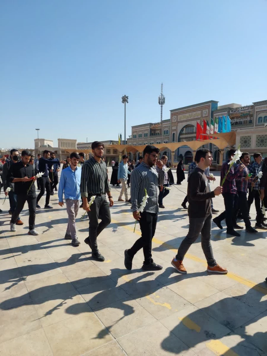 برگزاری جشن سالروز ورود حضرت معصومه (س) توسط دانشجو معلمان مرکز شهید مدنی(ره) 3