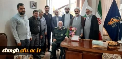 دیدار و تقدیر از سردار هاشمی فرمانده بسیج کارکنان  3