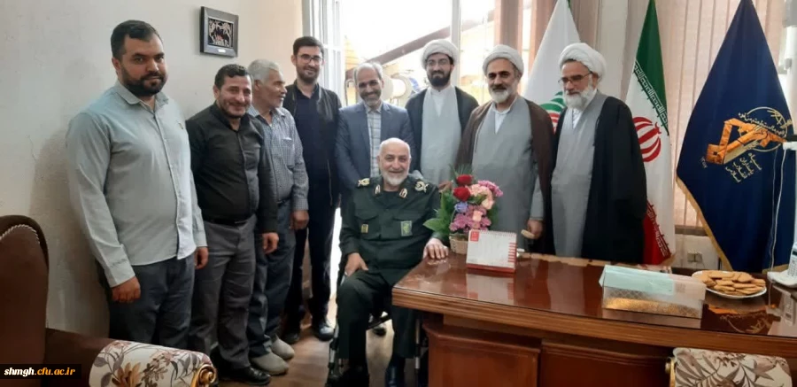 دیدار و تقدیر از سردار هاشمی فرمانده بسیج کارکنان  3