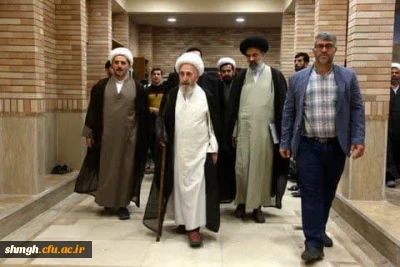 دیدار دانشجو معلمان مرکز شهید مدنی(پردیس شهید سلیمانی) با ایت الله سبحانی