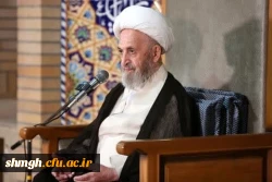 دیدار دانشجو معلمان مرکز شهید مدنی(پردیس شهید سلیمانی) با ایت الله سبحانی 4
