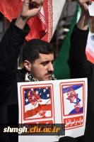 حضور پرشور دانشجو معلمان، اساتید و کارکنان پردیس شهید سلیمانی(مرکز شهید مدنی ره )در راهپیمایی شکوهمند 22 بهمن ماه 3