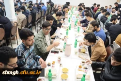 برگزاری محفل انس با قرآن و ضیافت افطار 14 اسفند 1402 در پردیس شهید سلیمانی(مرکز شهید مدنی) 3