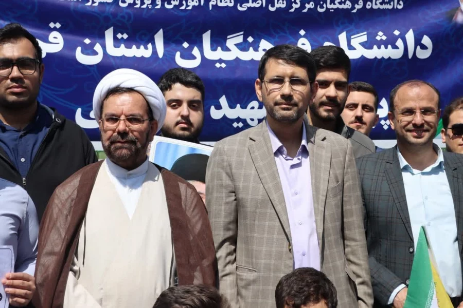 شرکت دانشجویان پردیس شهید سلیمانی(مرکز شهید مدنی)در راهپیمایی قدس 6