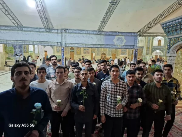 برگزاری مراسم دهه کرامت با زیارت حرم مطهر حرم حضرت معصومه(سلام الله علیها) 5