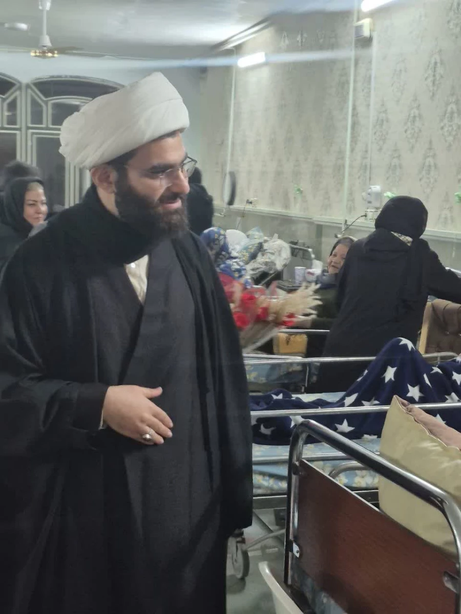 بازدید از سرای سالمندان در آستانه فرا رسیدن ایام ولادت حضرت صدیقهٔ طاهره فاطمهٔ زهرا (سلام الله علیها) و روز مادر  3